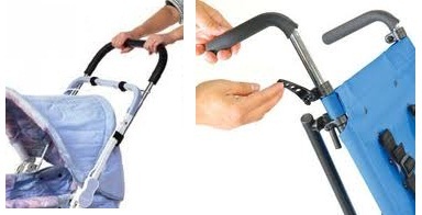 stroller handle extender for tall parents