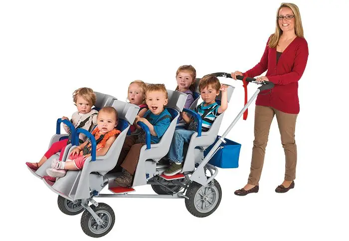 6 seat stroller daycare