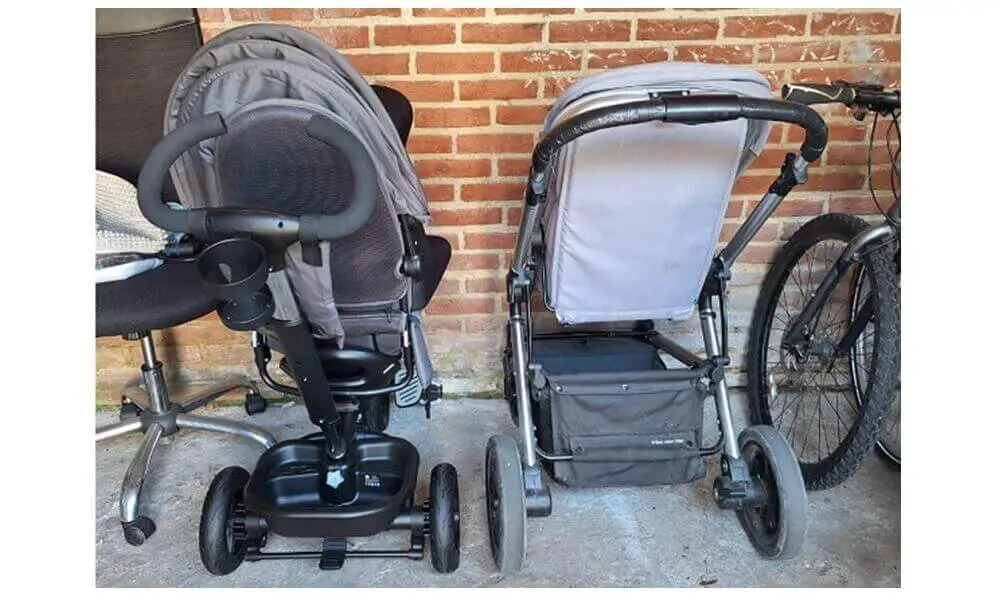 multiple strollers