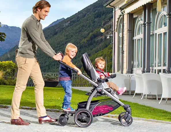 chicco stroller standing board