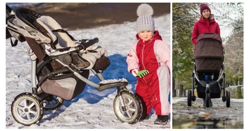 best strollers for canadian winter