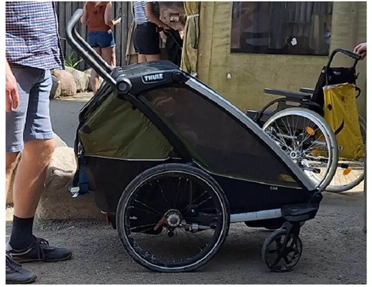 Thule bike trailer